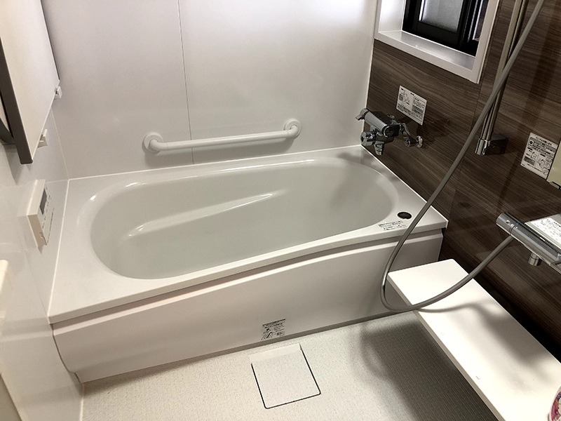 断熱仕様に、ほっカラリバスルーム